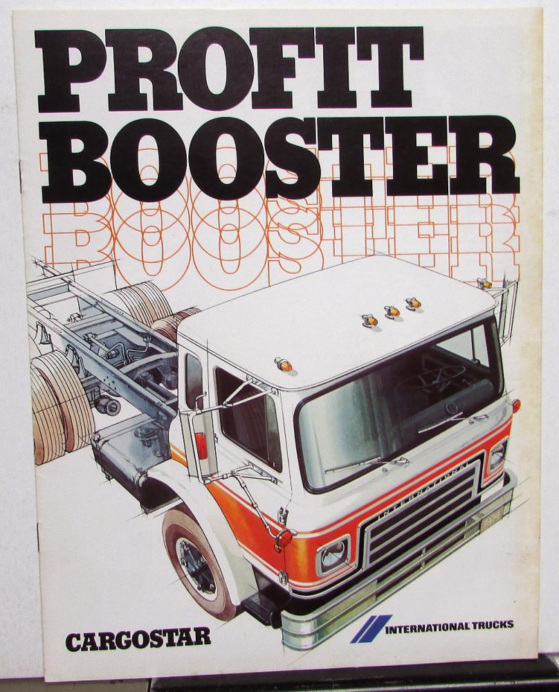 1974 International IHC Cargostar Truck Model CO COF Brochure & Specifications