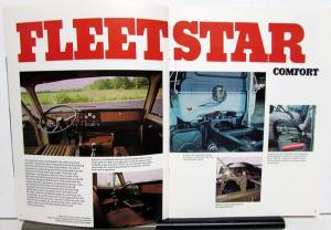 1975 International Harvester Fleetstar Truck Model 2070 Brochure Specifications