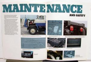 1975 International Harvester Fleetstar Truck Model 2070 Brochure Specifications