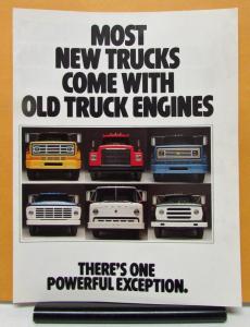 1975 International Harvester MV 404 446 V8 Engines Sales Brochure