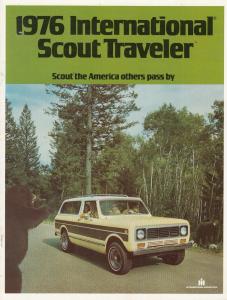 1976 International Harvester Scout Traveler Truck Brochure & Specifications