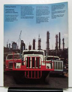 1977 International Harvester Truck Model 1850 COF 5470 F 2070 5070 Sales Folder