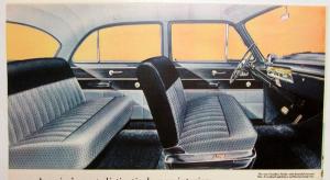 1954 Ford Mainline Customline Crestline Cars XL Sales Folder Original Color