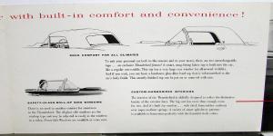 1955 Ford Thunderbird Sales Folder The Distinctively New Ford TB Original
