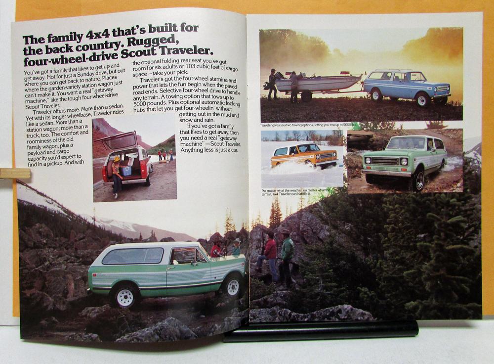 1979 International IHC Truck Model Traveler Sales Brochure & Specifications