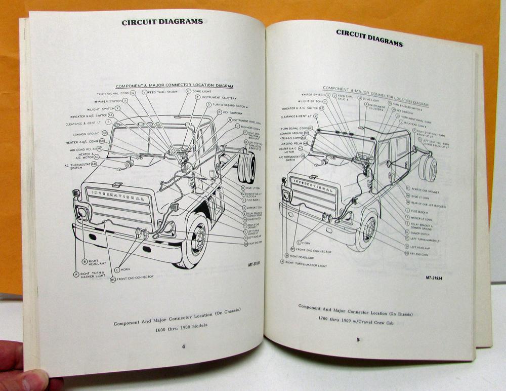 INTERNATIONAL TRUCK OPERATORS MANUAL visual data 2