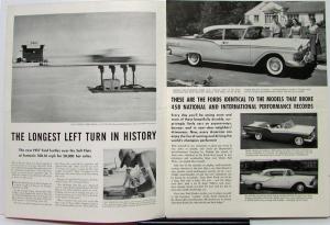1957 Ford Fairlane Bonneville Salt Flats Ad From Life Magazine Original Reprint