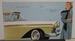 1957 Ford Fairlane & Fairlane 500 Prestige Color Sales Brochure Original XL