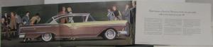 1957 Ford Fairlane & Fairlane 500 Prestige Color Sales Brochure Original XL
