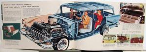 1957 Ford Station Wagons Sales Brochure Country Squire Sedan Del Rio Ranch