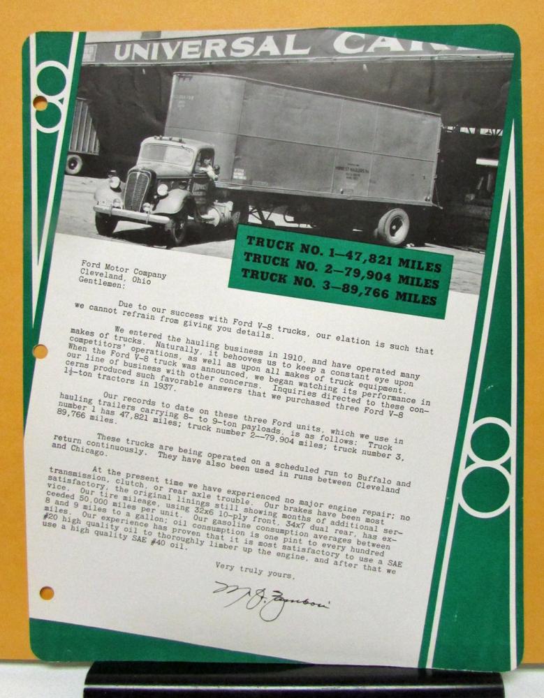 1937 Ford Truck Model V8 1 1/2 Ton Testimonial By Midwest Haulers