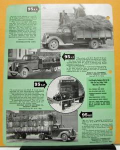 1939 Ford Truck Model V8 95 HP Testimonials By Various Truckmen