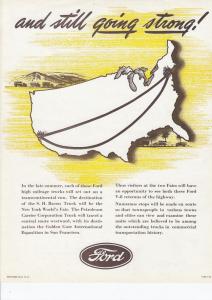 1939 1940 Ford Truck Model V8 The Story of Two Veterans Sale Brochure