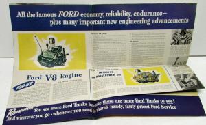 1946 Ford Truck 1/2 Ton 1 Ton Mailer and Condensed Specifications