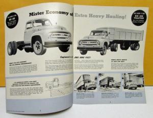 1953 Ford Truck Model F 700 Sales Brochure and Specifications