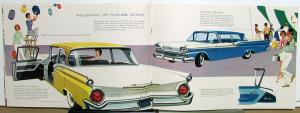 1959 Ford Fairlane 300 500 Sedan Skyliner Sunliner Victoria Custom 300 Brochure