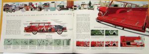 1959 Ford Country Sedan Squire Ranch Station Wagon Sales Brochure XL Rev 10 58