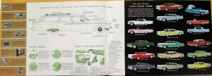 1959 Ford Country Sedan Squire Ranch Station Wagon Sales Brochure XL Rev 10 58
