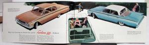 1960 Ford Galaxies Fairlanes Starliner Sunliner Original Color Sales Brochure