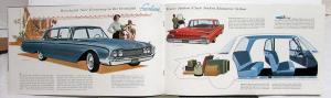1960 Ford Galaxies Fairlanes Starliner Sunliner Original Color Sales Brochure
