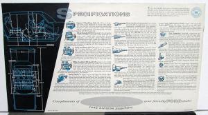 1960 Ford Galaxies Fairlanes Starliner Sunliner Original Color Sales Brochure