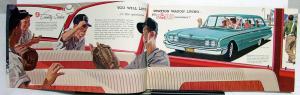 1960 Ford Station Wagon Country Squire Sedan Ranch Original Color Sales Brochure