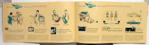 1960 Ford Station Wagon Country Squire Sedan Ranch Original Color Sales Brochure