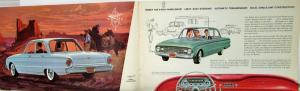 1960 Ford Falcon Car Canadian Original Color Sales Brochure CANADA