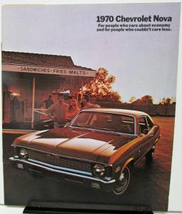 1970 Chevrolet Nova Canadian Sales Brochure SS Super Sport