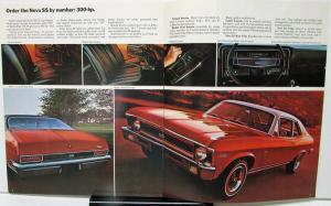 1970 Chevrolet Nova Canadian Sales Brochure SS Super Sport