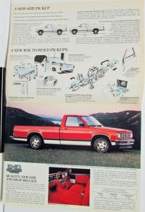 1982 Chevrolet S 10 Truck Canadian Sales Brochure Tahoe Durango Sport