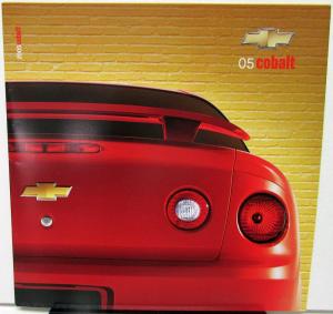 2005 Chevrolet Cobalt Canadian Sales Brochure SS Supercharged