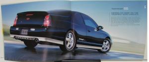2005 Chevrolet Monte Carlo Canadian Sales Brochure Superchaged SS LT LS