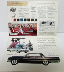 1961 Ford Fairlanes 500 Galaxie Station Wagon Sales Brochure FDC 6122 Rev 12 60