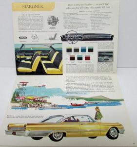 1961 Ford Fairlanes 500 Galaxie Station Wagon Sales Brochure FDC 6122 Rev 12 60