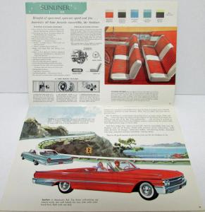 1961 Ford Fairlanes 500 Galaxie Station Wagon Sales Brochure FDC 6122 Rev 12 60