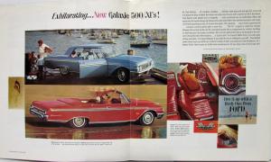 1962 Ford Falcon Fairlane 500 Galaxie 500XL Thunderbird Sales Folder XL Original