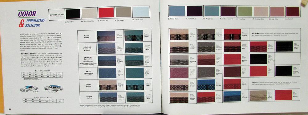 1963 Ford Truck Colors
