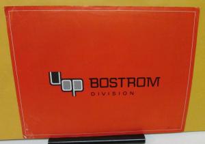 1968 Bostron Suspension Seats Sales Brochure Mailer Chevrolet Pickup