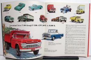 1960 Ford Truck Full Line Sales Folder Best of New Certified Economy Original
