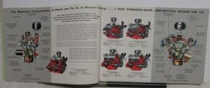 1954 Ford Truck Series F T C B P Series X-Large Color Sales Brochure Original