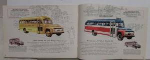 1954 Ford Truck Series F T C B P Series X-Large Color Sales Brochure Original