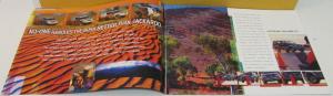 2002 Holden Jackaroo & Monterey Range Australian Dealer Sales Brochure Large