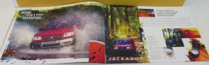 2002 Holden Jackaroo & Monterey Range Australian Dealer Sales Brochure Large