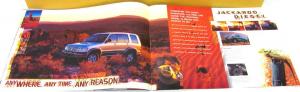 2002 Holden Jackaroo & Monterey Range Australian Dealer Sales Brochure Large