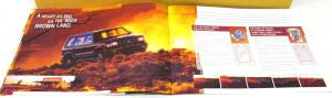 2002 Holden Jackaroo & Monterey Range Australian Dealer Sales Brochure Large