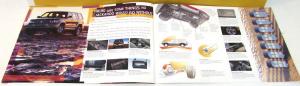 2002 Holden Jackaroo & Monterey Range Australian Dealer Sales Brochure Large