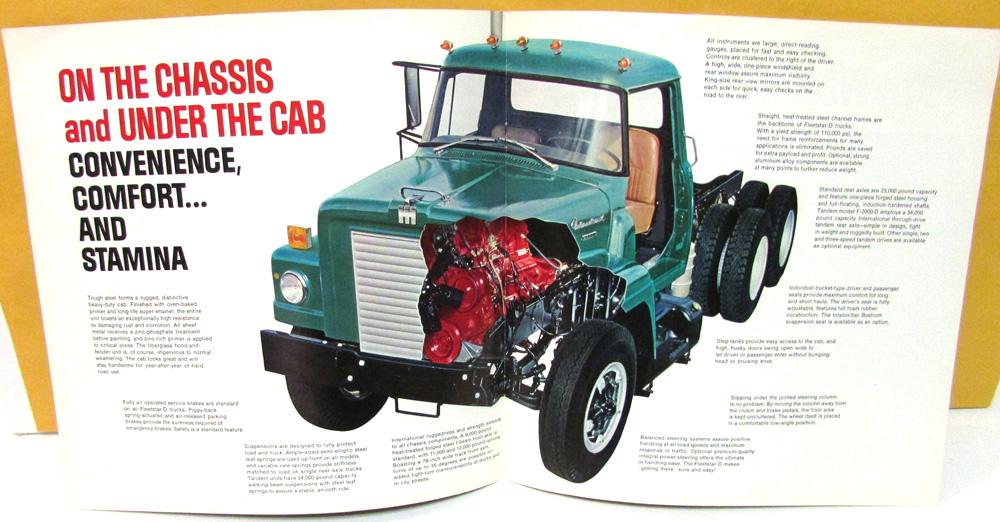 1970 International IH Fleetstar-D Dealer Brochure 2000 D F ...