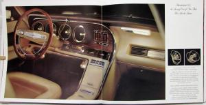 1967 Ford Thunderbird Landau Hardtop Prestige XL Color Sales Brochure Original