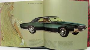 1967 Ford Thunderbird Landau Hardtop Prestige XL Color Sales Brochure Original